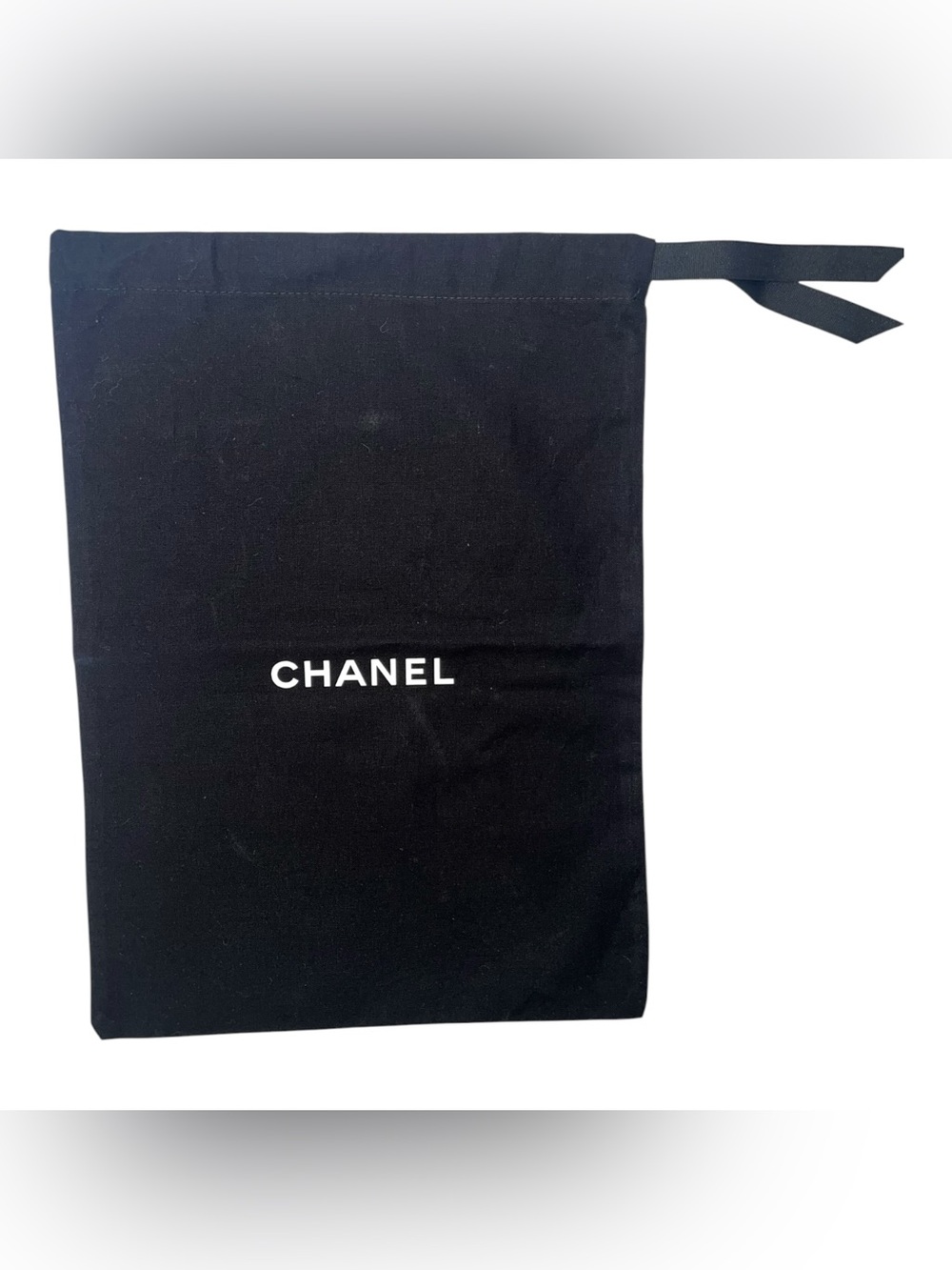 Chanel Black Velvet Dust Bag Bundle Lot of 2